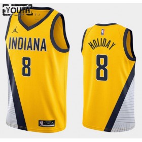 Camiseta Niños Indiana Pacers Justin Holiday 8 2020-21 Jordan Brand Statement Edition Swingman
